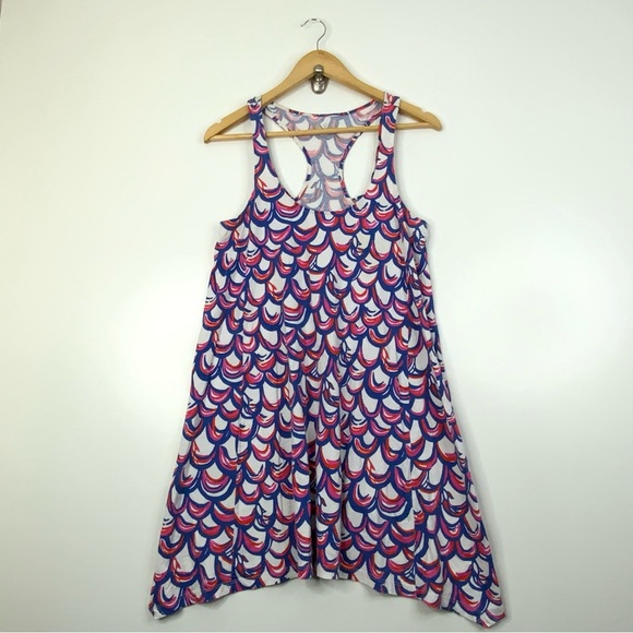 Lilly Pulitzer Monterey Tank Dress in Gillty print.  Patriotic - Size Small. - Picture 5 of 15